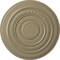 Ekena Millwork Oldham Ceiling Medallion (Fits Canopies up to 8 5/8"), Hand-Painted Gobi Desert, 18"OD x 1 1/4"P CM18OLGDF - alternate 1